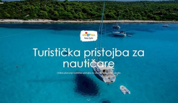 HTZ pokrenulo portal za online plaćanje  turističke pristojbe u nautici
