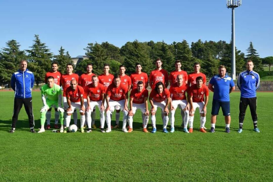 Nogometaši NK Jadrana (izvor: Facebook profil NK Jadran Poreč)