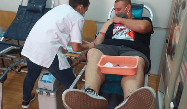 Poreč: Akciji darivanja krvi odzvalo se sedam novih darivatelja
