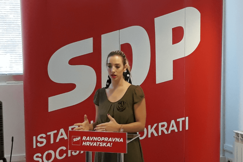 Sanja Radolović - saborska zastupnica i predsjednica pulskog SDP-a