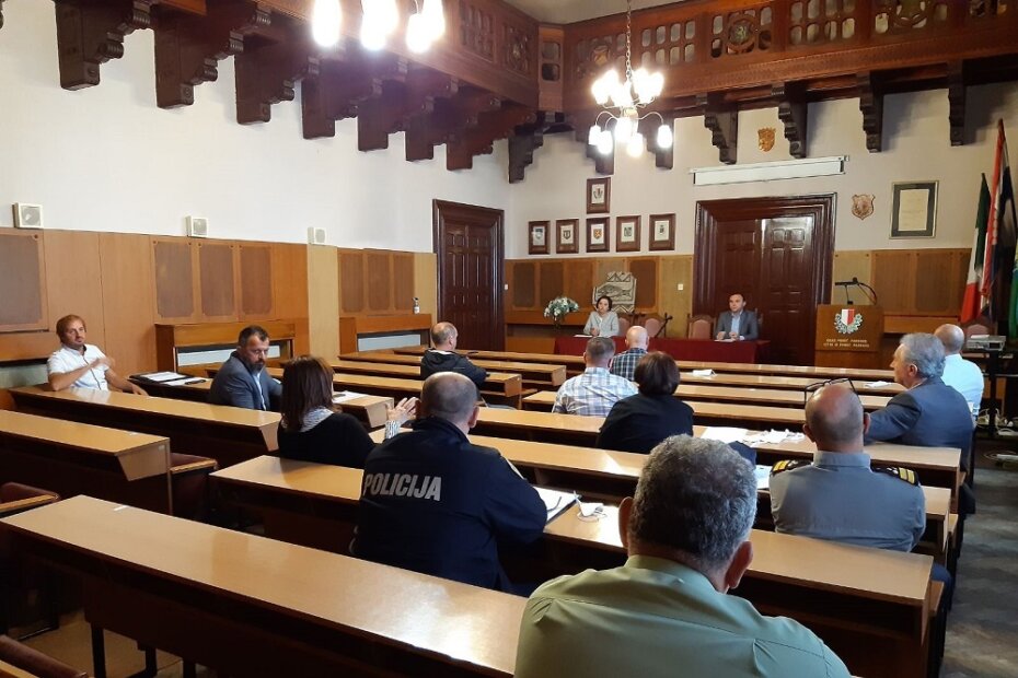 Radni sastanak predstavnika Grada Poreča i općina Poreštine.