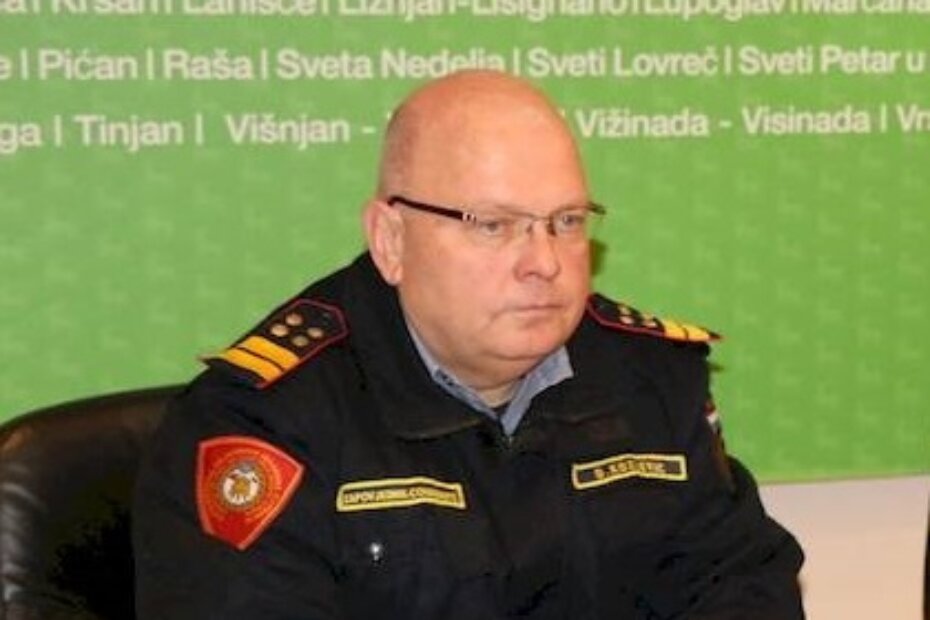 Dino Kozlevac, Načelnik stožera civilne zaštite IŽ. (arhiva)