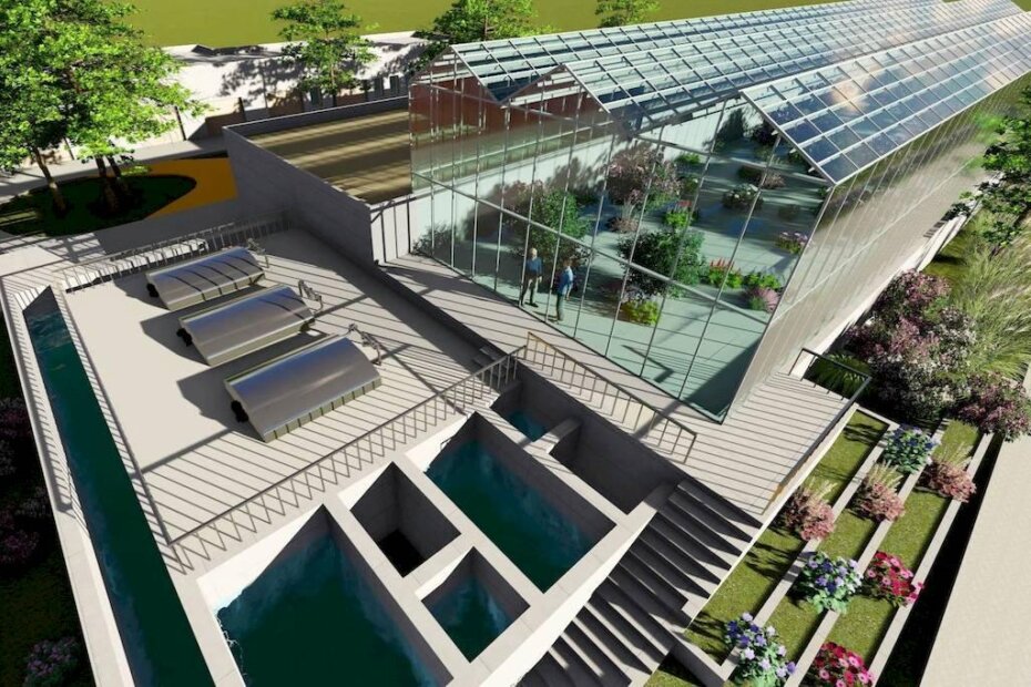 3D projekcija pročistača otpada