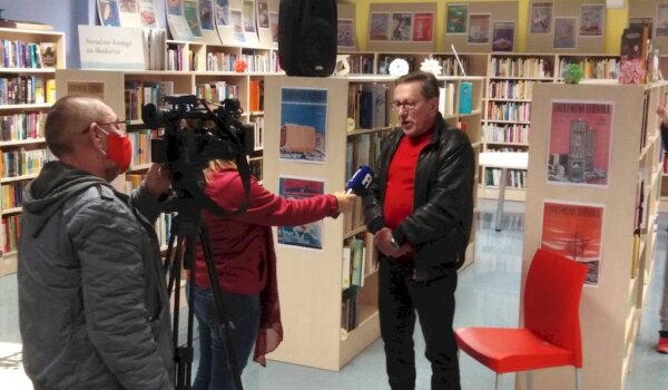 Branko Blažina predstavio roman Otisci potkova u sklopu Mjeseca knjige u Rijeci