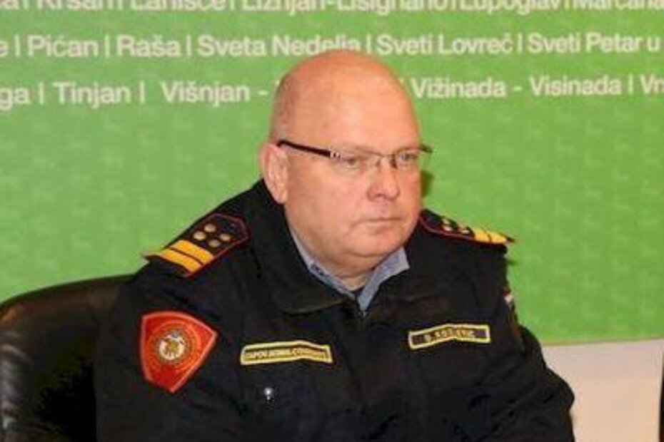Foto: Načelnik istarskog stožera Dino Kozlovac (arhiva)