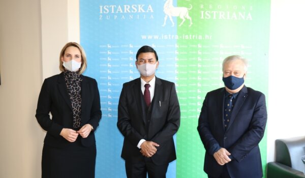 Novi indijski veleposlanik prvi put u Istri
