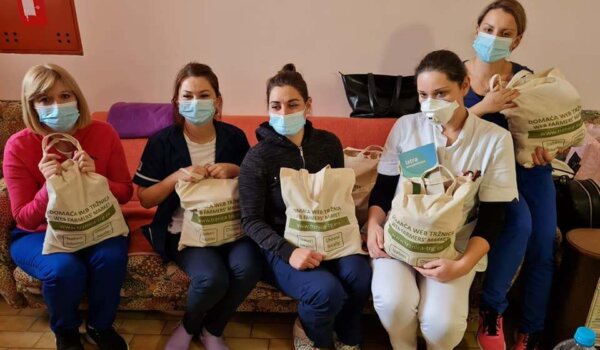Donacija Udruge Istarska web tržnica COVID odjelu Opće bolnice Pula