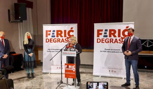 Istarski SDP predstavio svoje kandidate za župana i zamjenicu župana