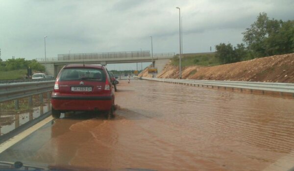 Istarski ipsilon: prekinut promet između čvorova ﻿Višnjan i ﻿Baderna
