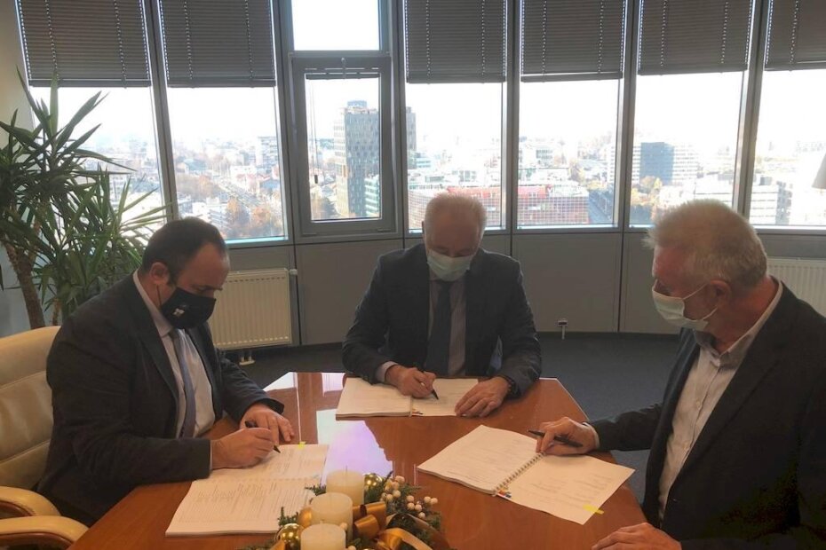 Potpisivanje ugovora u Poreču