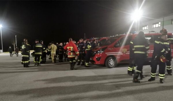 Istarski vatrogasci pomažu u saniranju posljedica potresa