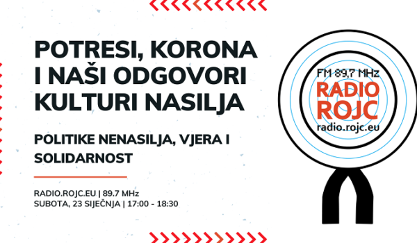 U subotu na Radiju Rojc tribina o nenasilju, diskriminaciji, pandemiji i potresima