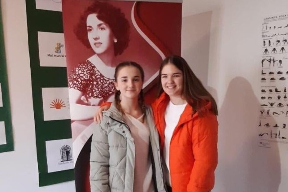 Chiara Vukadinović i Mia Janko (foto: arhiva)