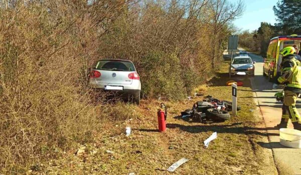 Prometna nesreća kod Bala, sudjelovao i župan Radin