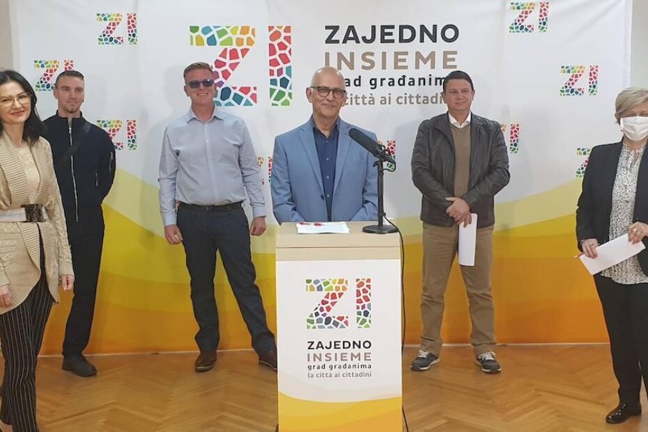 Danijela Širić, Enio Mihalić, Marko Sambriš, Dalibor Jakopila, Ljiljana Sinanović i Maurizio Zennaro