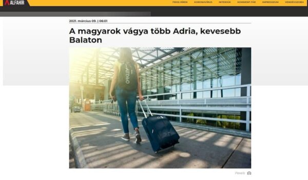 Želja Mađara je više Jadrana, manje Balatona
