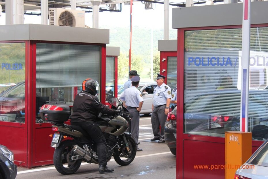 Granični prijelaz Kaštel (ilustracija)