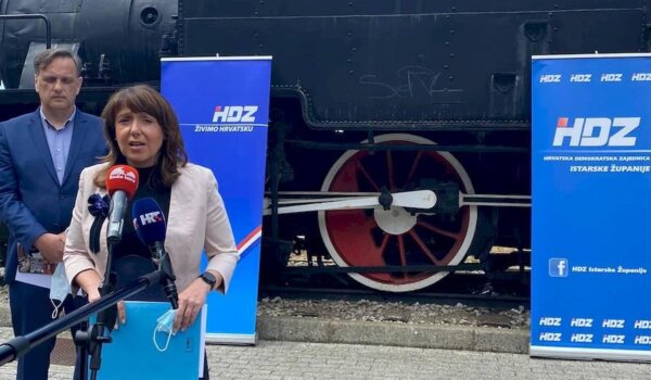 Irena Hrstić i Diego Antončić HDZ-ovi kandidati za istarsku županicu i dožupana