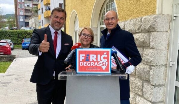 SDP-ovi kandidati Danijel Ferić i Antonella Degrassi predali kandidature za župana i dožupanicu