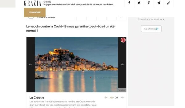 Hrvatska Francuzima jedna od najpoželjnijih ljetnih turističkih destinacija