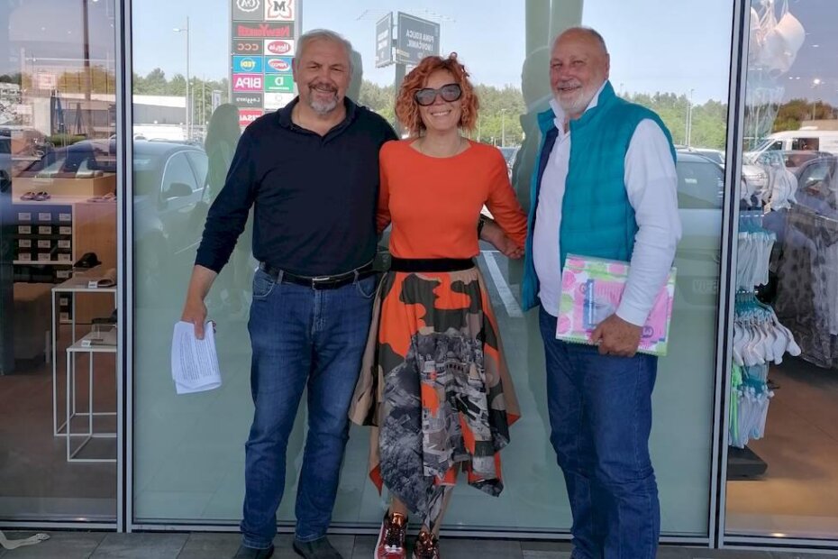 Silvano Hrelja, Ann Marie Golden i Josip Deutsch