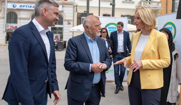 Stjepan Mesić podržao kandidaturu Borisa Miletića za istarskog župana