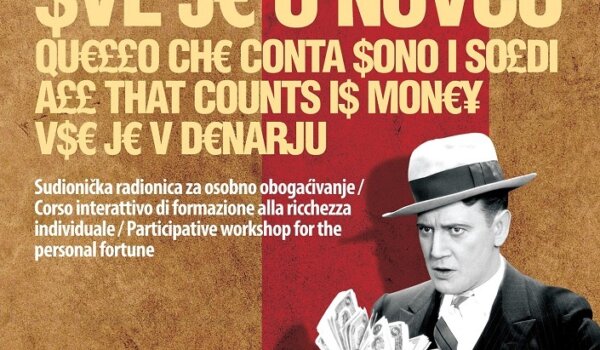 Predstava 'Sve je u novcu' u dvorištu Dnevnog boravka Rojca