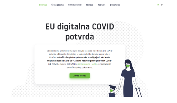 U Hrvatskoj se od danas može izvaditi COVID potvrda