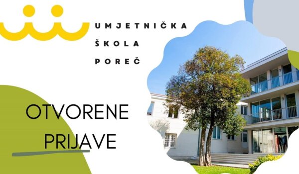Započeli upisi u prve razrede Umjetničke škole Poreč