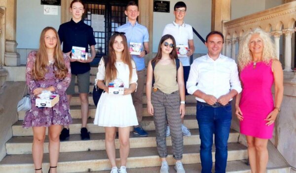 Izvrsni mladi glazbenici Umjetničke škole Poreč na prijemu kod gradonačelnika