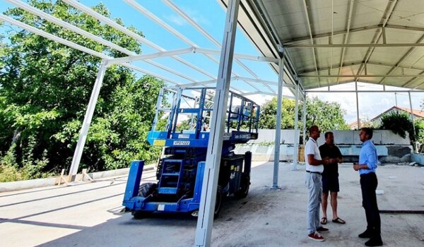 Nova Vas: Natkriveno boćalište uskoro gotovo, gradi se cesta između Kukci i Bašarinke