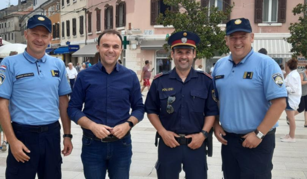 Poreč: U sklopu projekta "Sigurna turistička destinacija" pomaže austrijski policajac Stefan Buzanich