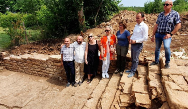 Loron: Veliko stubište rimske vile otkriva nove detalje o najvećem arheološkom nalazištu Poreštine