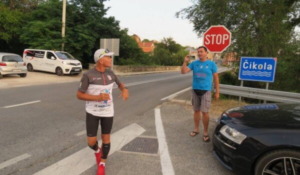 Branko Šubić stigao do Šibenika, danas ide prema Pakoštanama
