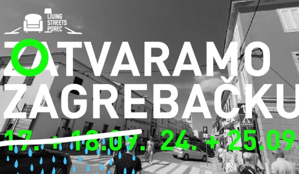 Project Living Streets: Zatvaranje Zagrebačke ulice se odgađa za 24. i 25. rujna