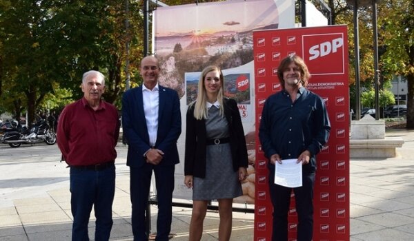 Pazin: SDP predstavio program uoči izbora za gradsko vijeće, u fokusu dom za starije