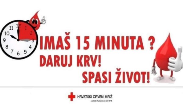Crveni križ Poreč: Sutra nova akcija darivanja krvi