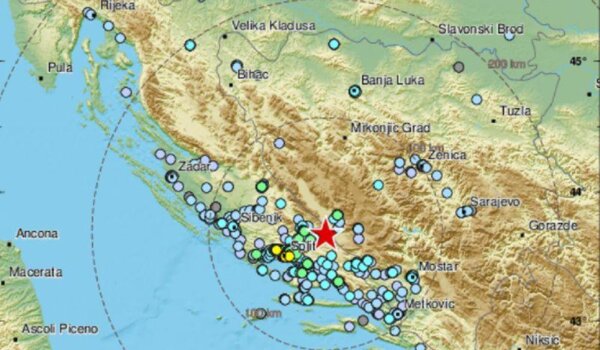 Zabilježen potres od 4,6 po Richteru u Dalmaciji; seizmolozi najavljuju nove, manje potrese