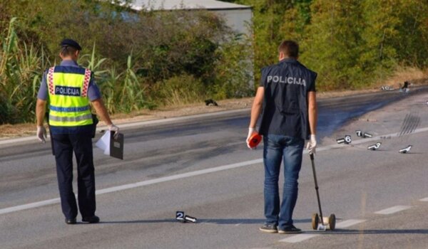 U prometnoj kod Pazina teško ozlijeđen vozač motocikla