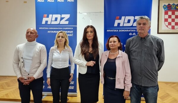 Predstavljeno novo vodstvo porečkog HDZ-a: Predsjednica je magistra prava Ivana Barišić