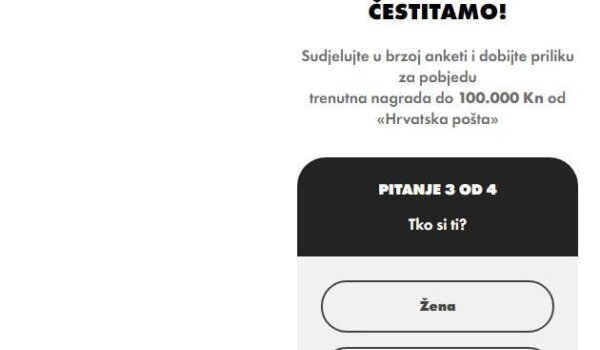 Prevaranti se u lažnoj nagradnoj igri preko Whatsappa i Vibera predstavljaju kao Hrvatska pošta