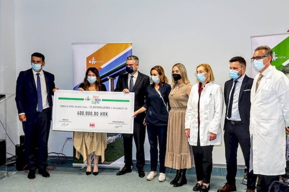 Donacija Bina Istre Općoj bolnici Pula