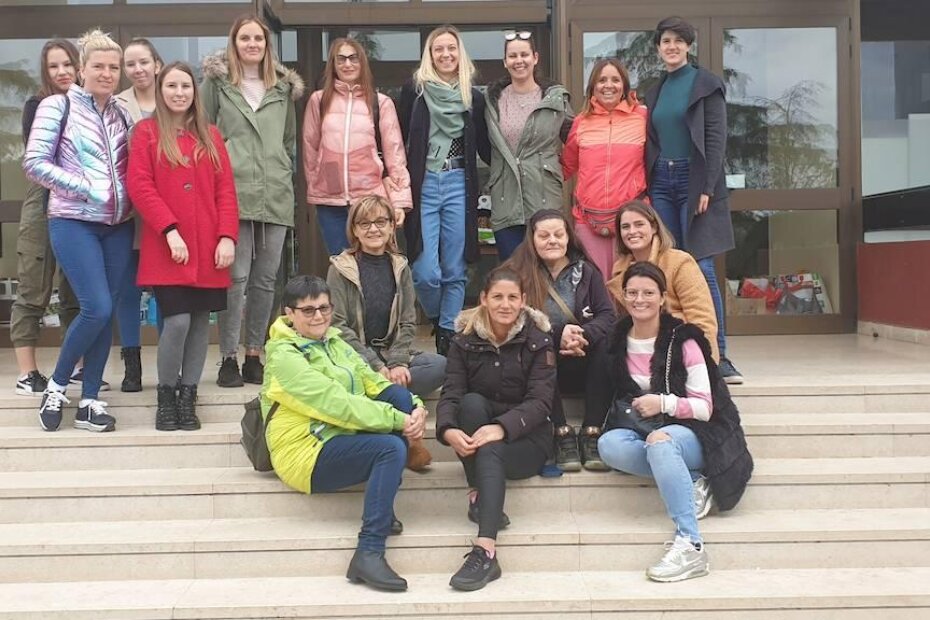 Zajednička fotografija - volonterke