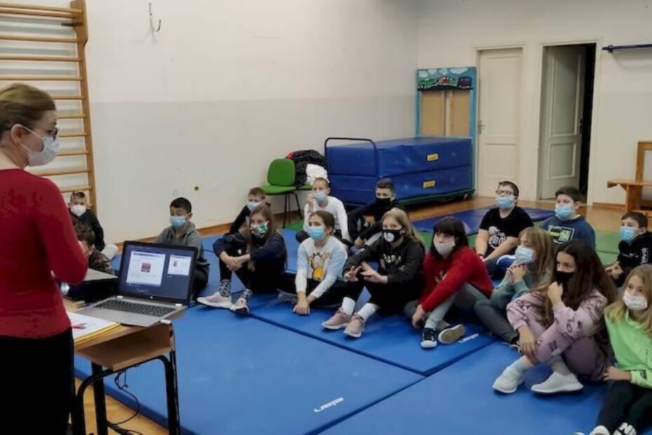 Predavanje za djecu u TOŠ Bernardo Parentin