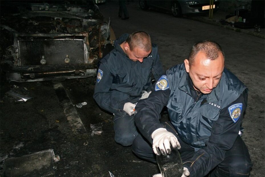 Očevid požara (Ilustracija PU istarska)