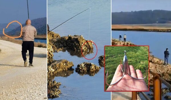 Više osoba snimljeno u krajnje nehumanom i nedozvoljenom ribolovu na ušću rijeke Mirne