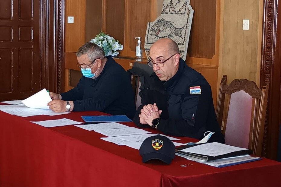 Denis Matošević, zapovjednik JVP Poreč