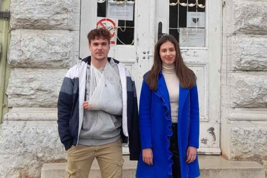 Stiven Kocijančič i Tiziana Brčić