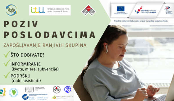 Informacije za poslodavce koji žele zaposliti osobe s invaliditetom