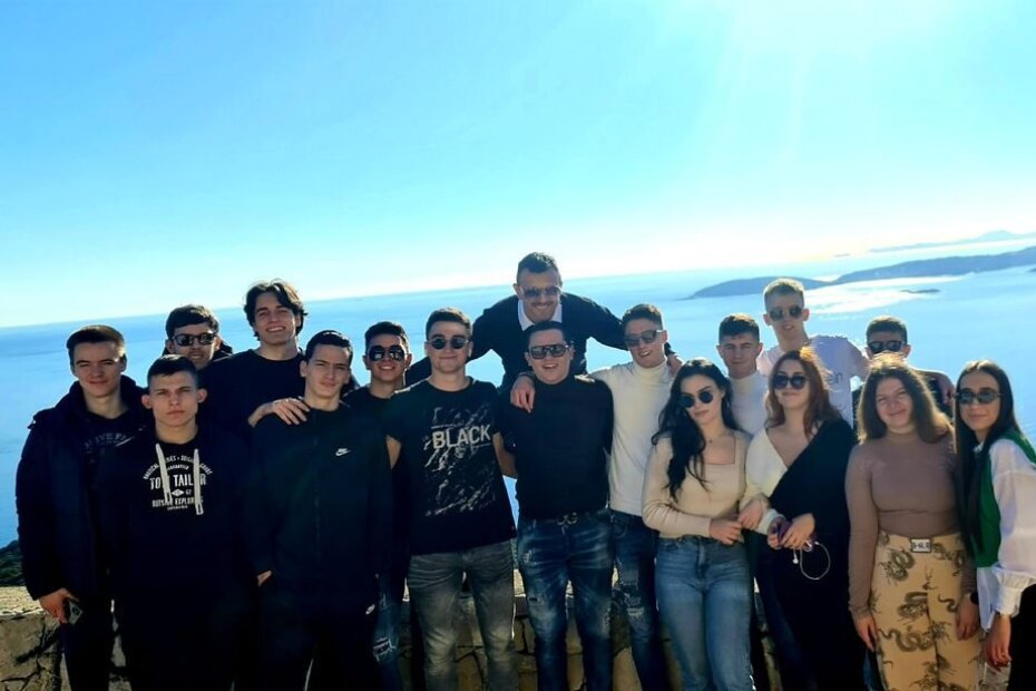 Maturanti Srednje škole Mate Balote Poreč